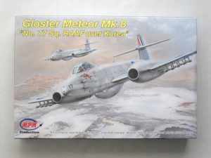 MPM 1/72 72543 GLOSTER METEOR Mk.8 77 SQN OVER KOREA